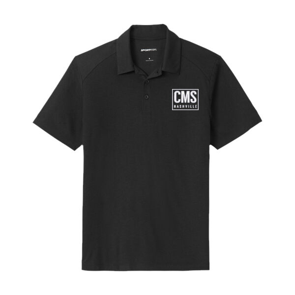 CMS - PosiCharge ® Tri Blend Wicking Polo Thumbnail
