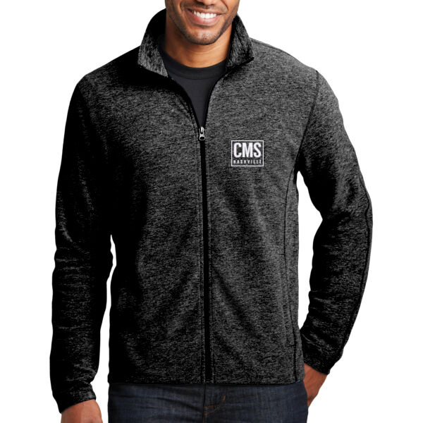 CMS - Heather Microfleece Full Zip Jacket Thumbnail