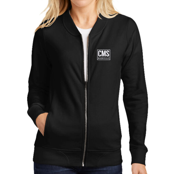 CMS - Ladies Lightweight French Terry Bomber Thumbnail