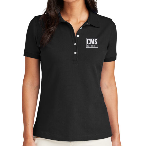 CMS - Women's Pima Cotton Pique Polo Thumbnail