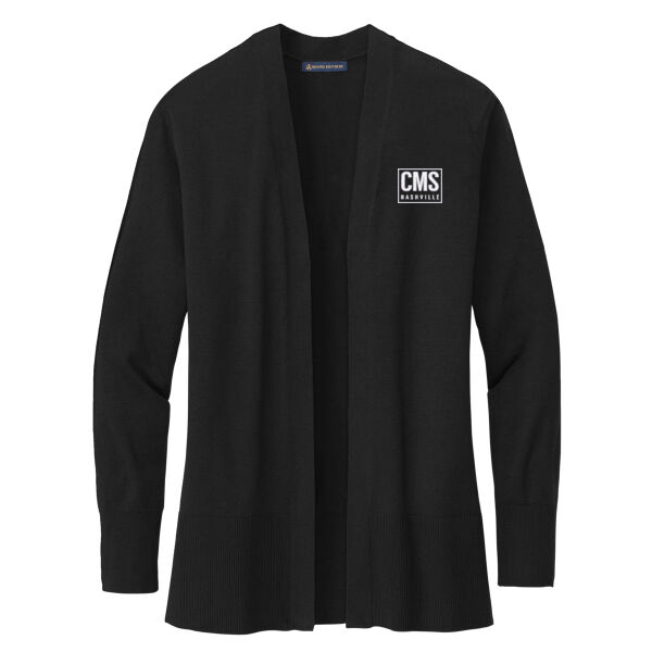 CMS - Women's Cotton Stretch Long Cardigan Sweater Thumbnail