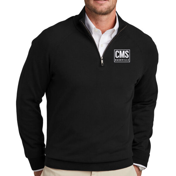 CMS - Cotton Stretch 1/4 Zip Sweater Thumbnail