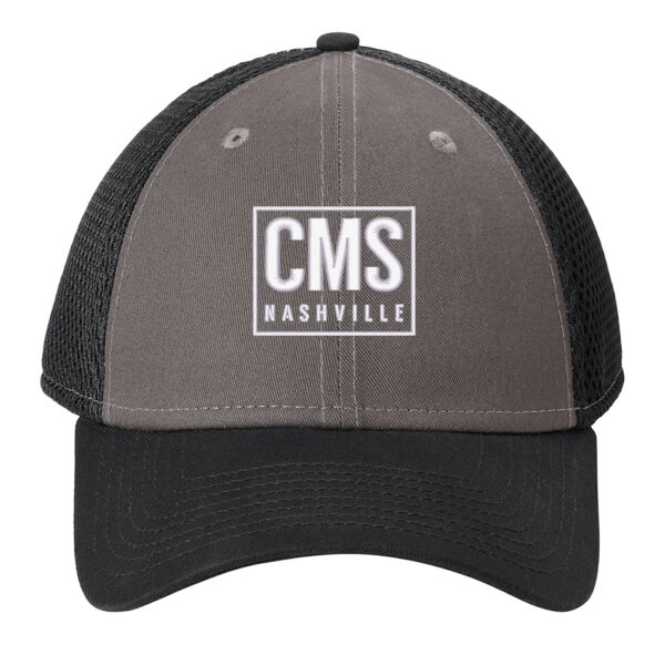 CMS - Snapback Contrast Front Mesh Cap Thumbnail
